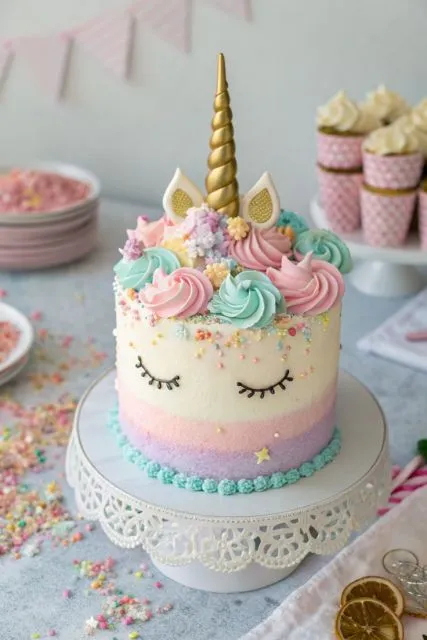 10 Ide Kue Ulang Tahun Anak Perempuan yang Lucu, Aesthetic, dan Cantik! 14