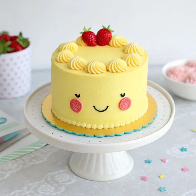 10 Ide Kue Ulang Tahun Anak Perempuan yang Lucu, Aesthetic, dan Cantik! 13