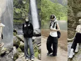 9 Outfit ke Curug buat Cewek agar Tampilan Tetap Kece Meski Basah Kuyup