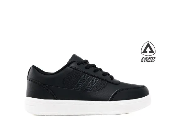 7 Sepatu Sekolah Anak Perempuan SMP yang Nyaman, Murah, dan Awet 10 aerostreet airstrike all black