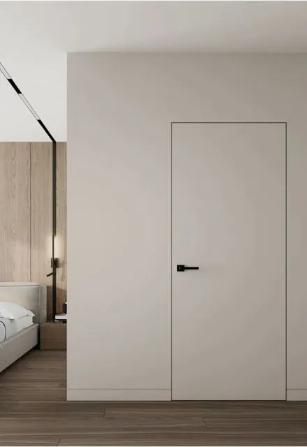 7 Model Pintu Kamar Minimalis Elegan untuk Hunian Modern 14 flush door