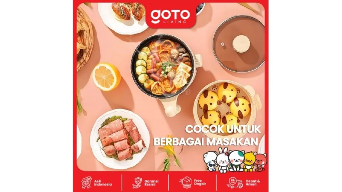 12 Panci Listrik Serbaguna Low Watt Terbaik, Hemat, Multifungsi & Cocok untuk Anak Kos 17 Panci listrik serbaguna low watt (4)