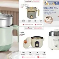 12 Panci Listrik Serbaguna Low Watt Terbaik, Hemat, Multifungsi & Cocok untuk Anak Kos