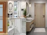 12 Model Pintu Kamar Mandi Modern yang Bikin Rumah Makin Estetik