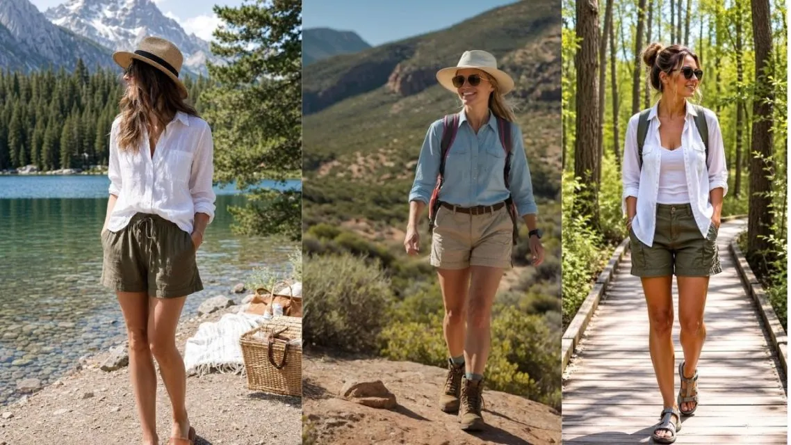 14 OOTD Camping Wanita Kekinian yang Stylish, Nyaman, dan Instagramable 26 OOTD camping wanita (11)