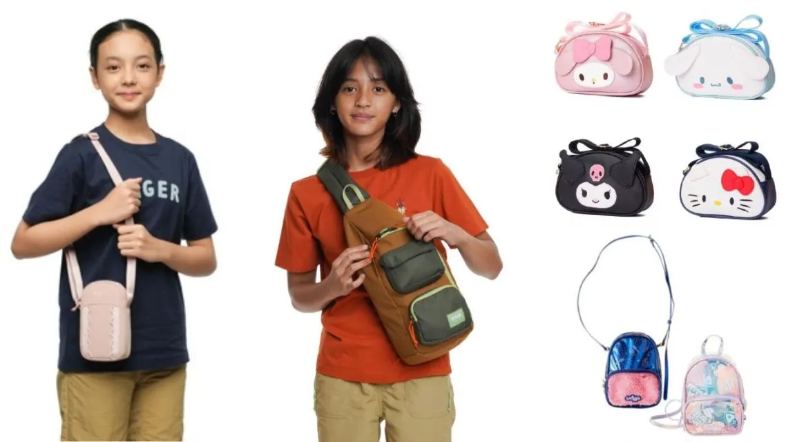 15 Tas Anak Perempuan untuk Jalan-Jalan yang Lucu & Praktis Bikin Si Kecil Makin Stylish 32 Tas untuk anak perempuan jalan jalan