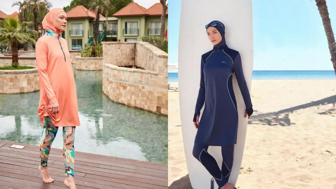 Inspirasi Outfit Renang Hijab yang Modis, Nyaman, dan Tetap Bebas Bergerak di Air 24 Outfit renang hijab yang nyaman