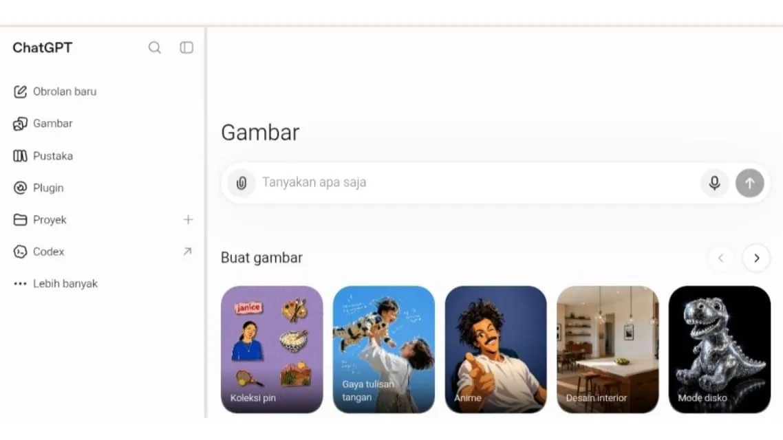 10 Best AI Image Generator Platforms in 2026: Features, Pricing & Comparison 17 The ChatGPT image creation workspace featuring prompt input and built-in creative styles.
