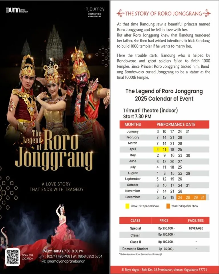 Dramatari Legenda Roro Jonggrang