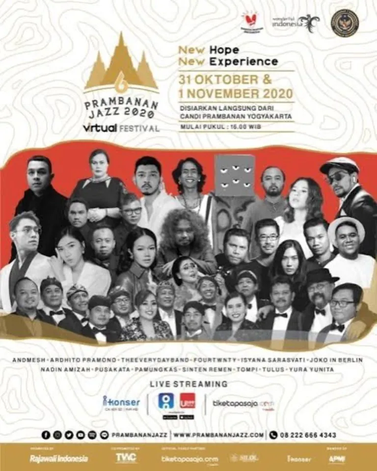 Prambanan Jazz 2020 Virtual Festival