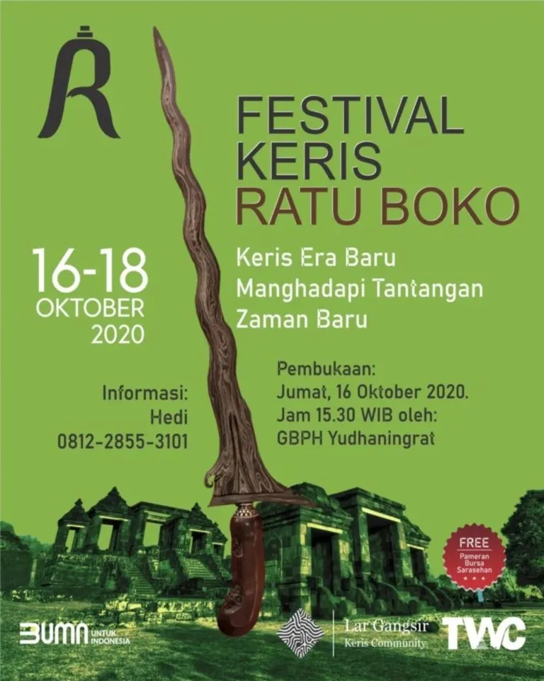 Festival Keris Ratu Boko
