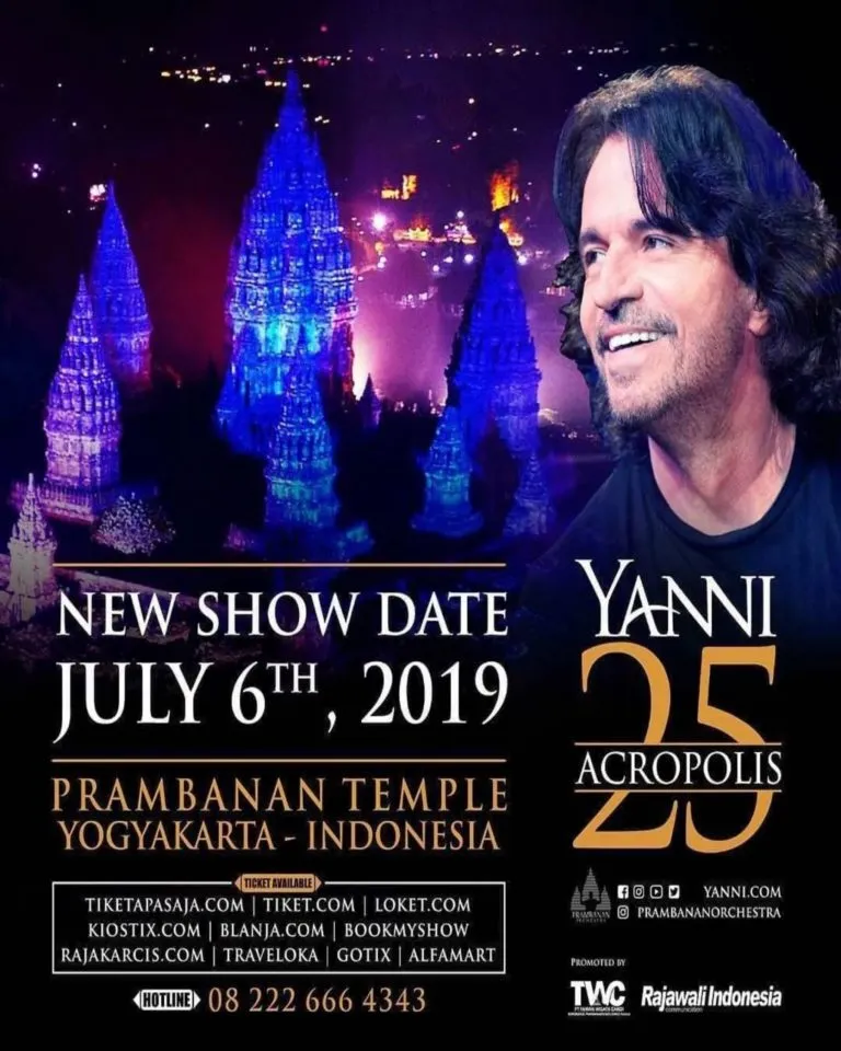 YANNI Live Orchestra at Prambanan Temple