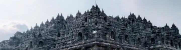 view candi borobudur