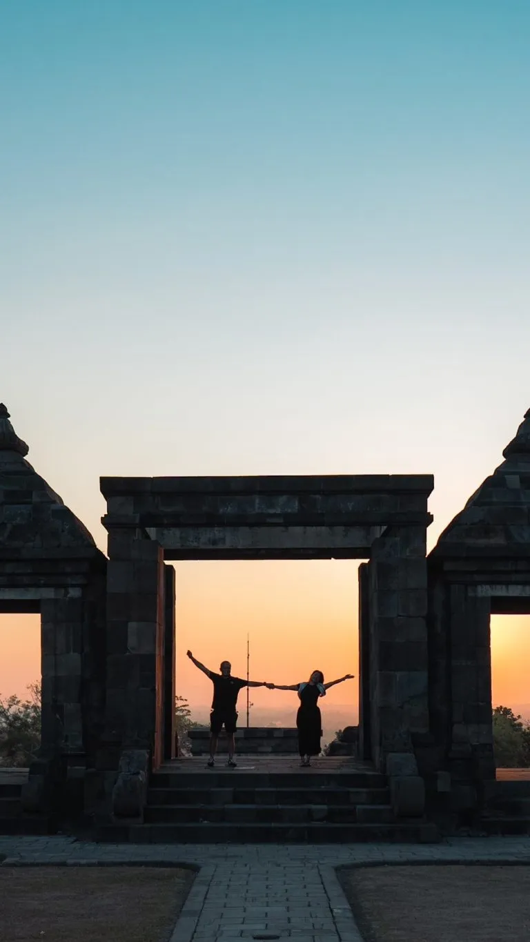 sunset di ratu boko mobile