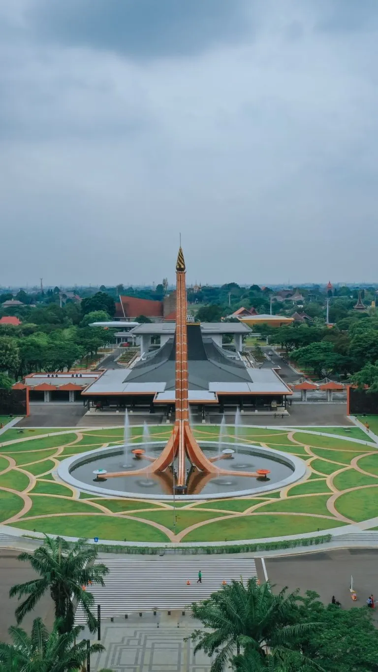 halaman depan tmii