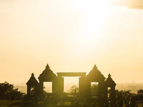 sunset di ratu boko
