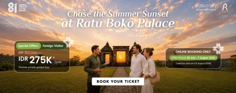 Foreigner Adult Promo - Ratu Boko Entrance