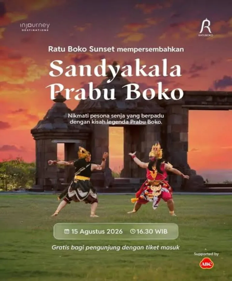 Sandyakala Prabu Boko, Hadirkan Pesona Senja dan Budaya