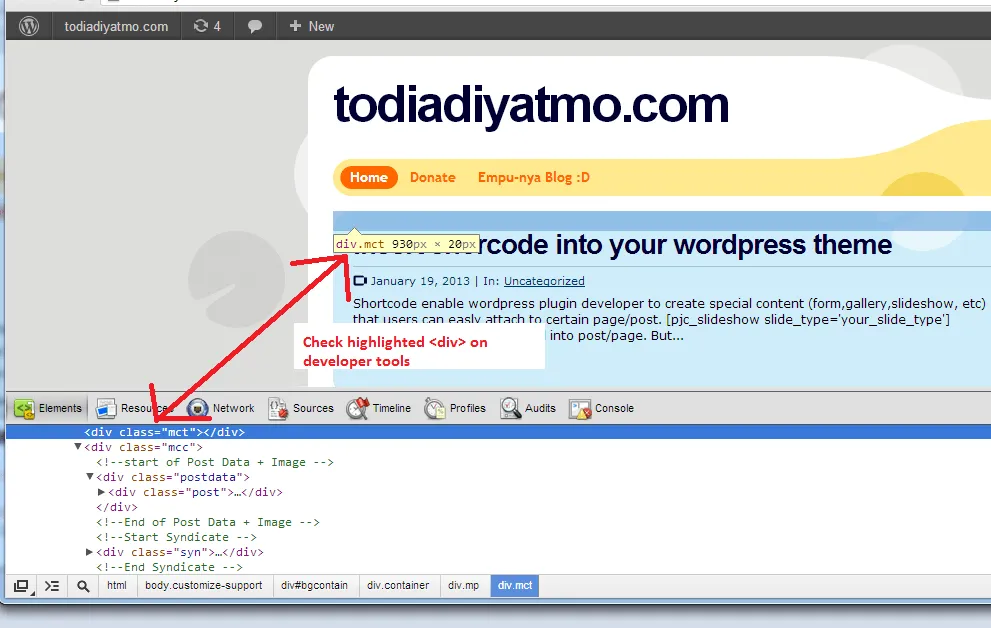 Insert Shortcode into Your WordPress Theme 1 Insert Shortcode