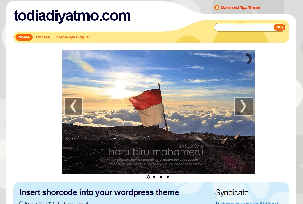 Insert Shortcode into Your WordPress Theme 4 Insert Shortcode