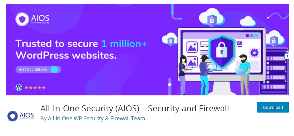 6 Best WordPress Security Plugins for Your Site 2 security plugins for wordpress website - aios
