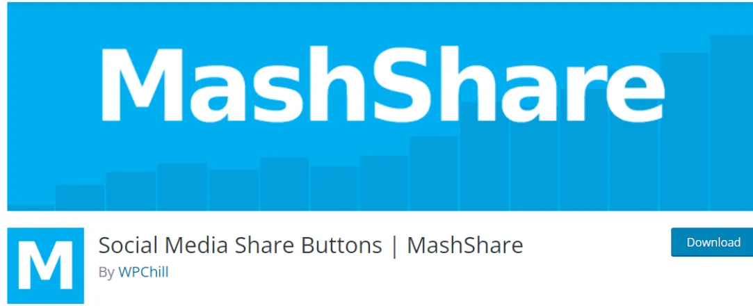 How to Add Social Media Buttons to WordPress 10 how to add social media button - mash share