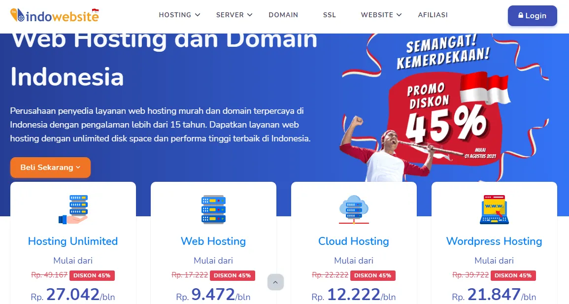 10 Rekomendasi Tempat Beli Domain Terbaik 6 indowebsite