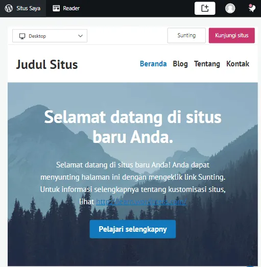 5 Cara Membuat Website Dengan WordPress Secara Gratis Untuk Pemula 5 wordpress 5