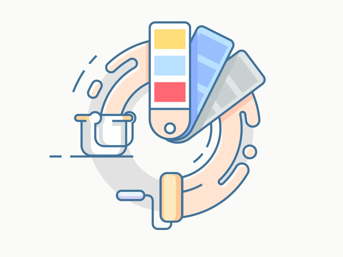 Thiết kế bố cục trang web chỉ với 5 bước thật dễ dàng (Cùng các ví dụ về loại bố cục) 4 website color paletter