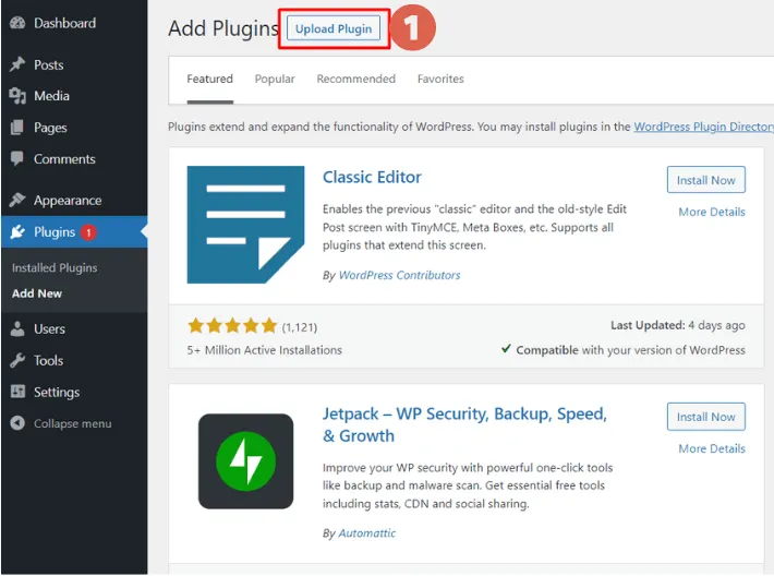 How to Install WordPress Plugins for Beginners 4 How to Install WordPress Plugin