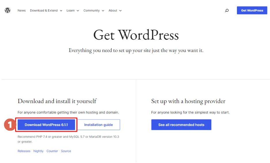 Cara Install WordPress pada XAMPP Localhost 9 Cara Install WordPress pada XAMPP Localhost - download wordpress