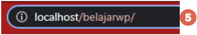 Cara Install WordPress pada XAMPP Localhost 12 Cara Install WordPress pada XAMPP Localhost - localhost belajarwp