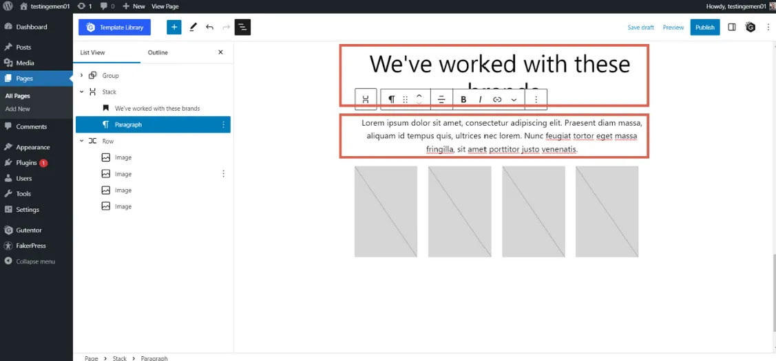 Gutenberg WordPress (Part 6): How to Create Client Logo Section 11 how to create client logo section using gutenberg wordpress