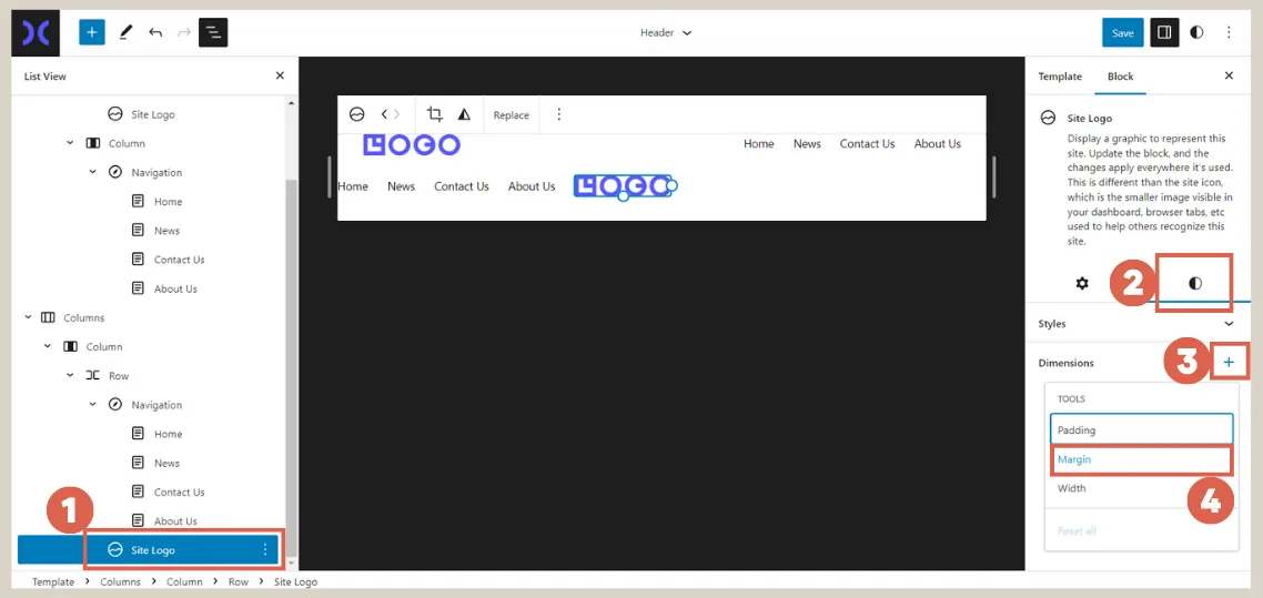 Gutenberg WordPress (Part 9): How to Create Responsive Header & Footer 11 how to create responsive header