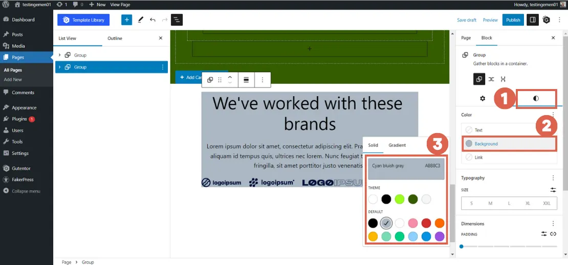 Gutenberg WordPress (Part 6): How to Create Client Logo Section 17 how to create client logo section using gutenberg wordpress