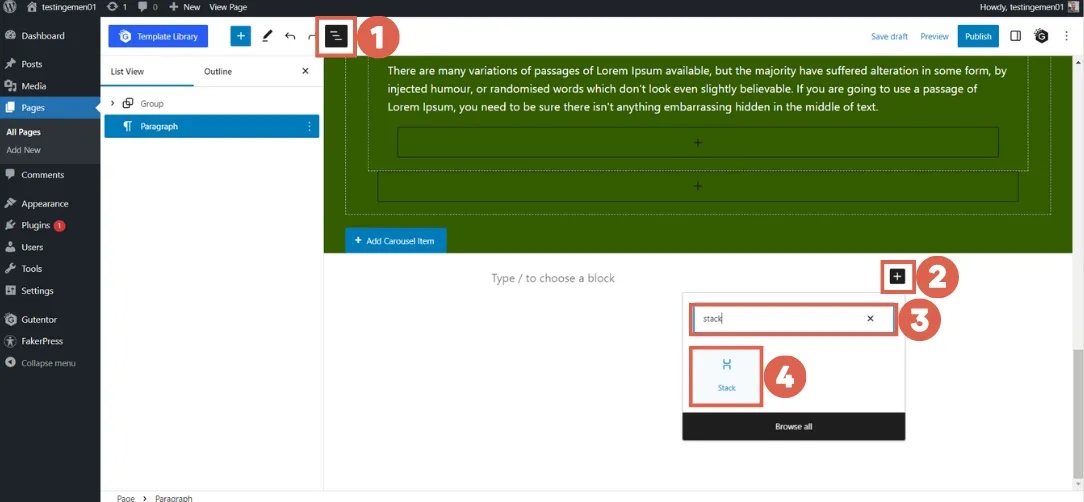 Gutenberg WordPress (Part 6): How to Create Client Logo Section 3 how to create client logo section