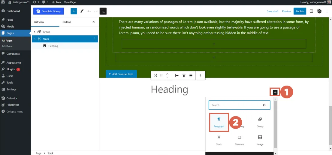 Gutenberg WordPress (Part 6): How to Create Client Logo Section 5 how to create client logo section