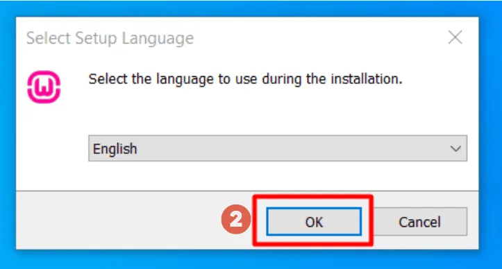 Cara Menginstal WordPress di Windows menggunakan WampServer 4 Cara instal wampserver - select setup language