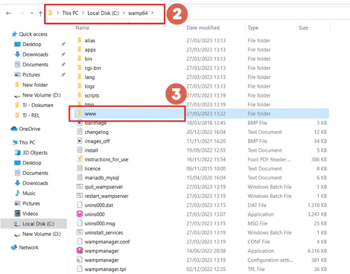 Cara Menginstal WordPress di Windows menggunakan WampServer 19 Cara install wordpress di wampserver - copy and paste to www folder