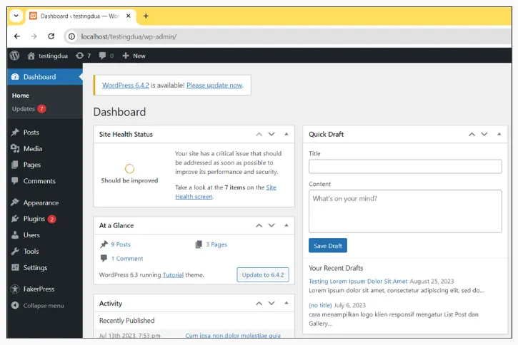 3 Cara Login WordPress sebagai Admin di cPanel hingga Localhost 8 Cara login WordPress di Localhost