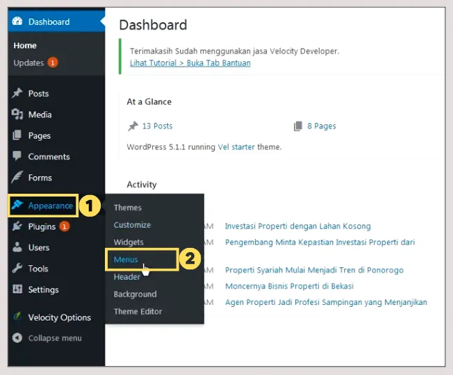 2 Cara Menghapus Menu di WordPress 5 cara hapus menu navigasi di WordPress