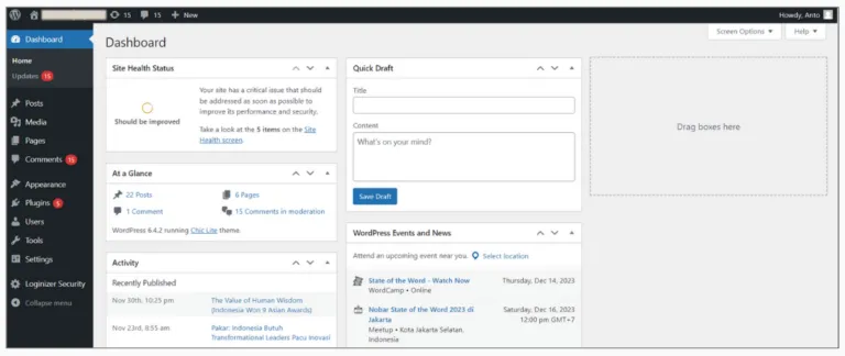 3 Cara Login WordPress sebagai Admin di cPanel hingga Localhost - Tonjoo