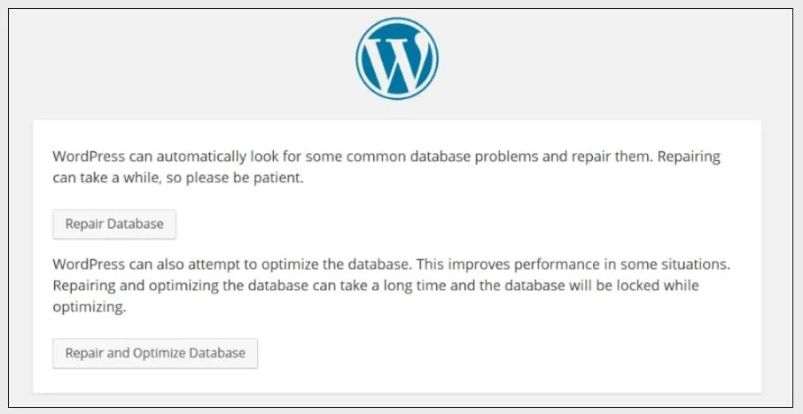 Error Establishing a Database Connection