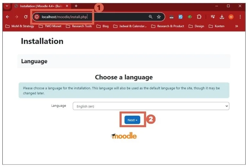 How to Easily Install Moodle on XAMPP for Windows 9 cara install moodle di localhost xampp