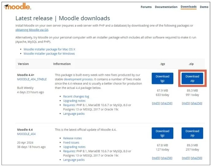 How to Easily Install Moodle on XAMPP for Windows 2 Cara Install Moodle di XAMPP