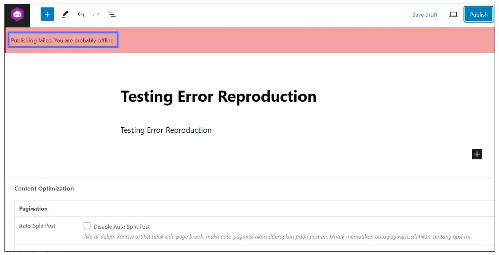 How to Fix Error Publishing Failed in WordPress 2 Cara Mengatasi Error Publishing Failed di WordPress