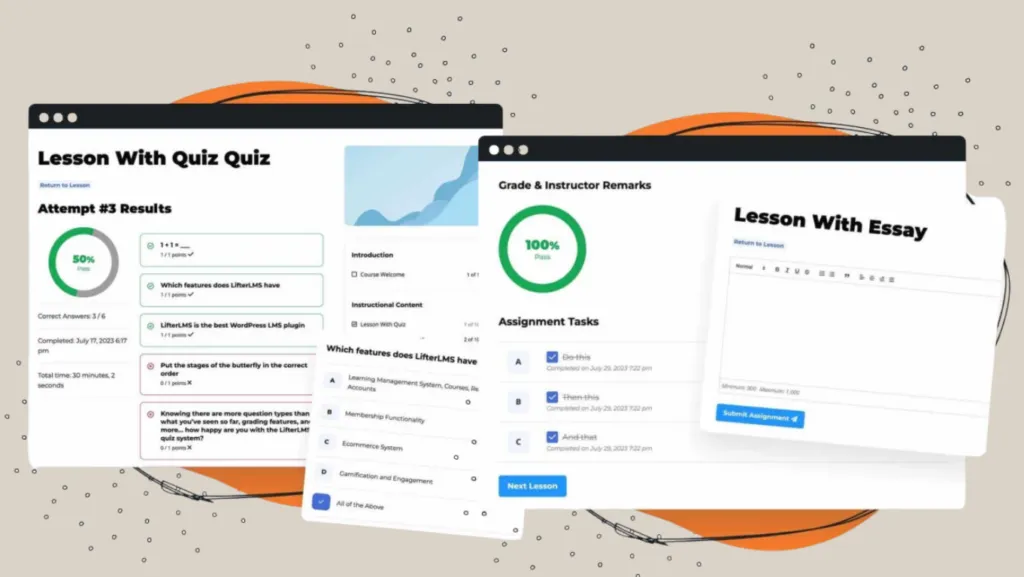 9 Rekomendasi Plugin LMS WordPress Terbaik 3 LifterLMS plugin for wordpress