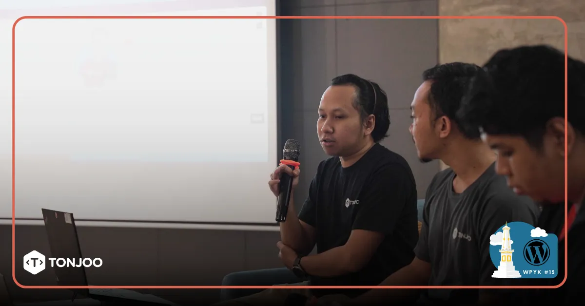 Tonjoo Berkontribusi dalam WordPress Meetup Yogyakarta