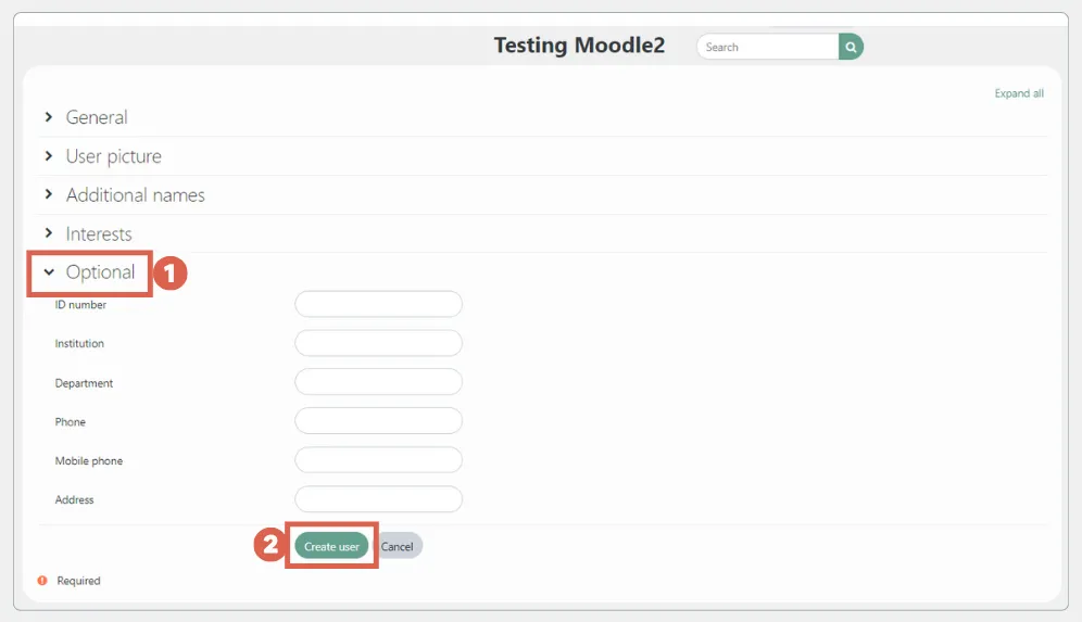 cara menambahkan siswa dan guru di moodle