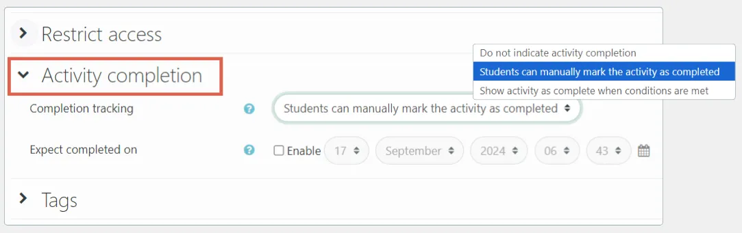 cara membuat ujian online di moodle
